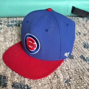47 Blue and Red Snapback Hat